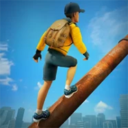 Going Up Rooftop Parkour 3D