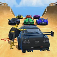 Mega Ramp Car Jumping Test