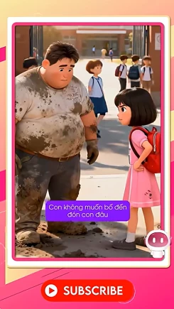 Người bố dơ bẩn bị con gái chê bai