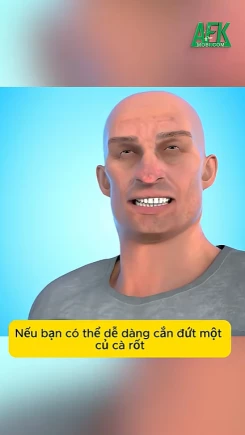 Lý do bạn không thể cắn đứt ngón tay của mình