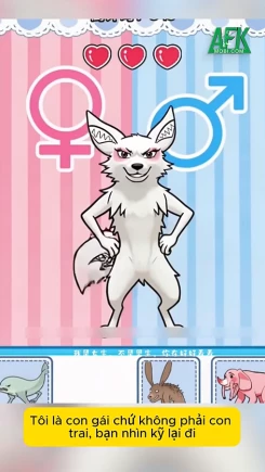 Kiểm tra giới tính Sở thú đáng sợ