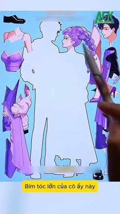 Ghép hình Rumi và Jinu Thợ săn quỷ Kpop