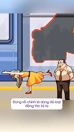 Giúp tạo dáng đi tàu điện ngầm 200 IQ