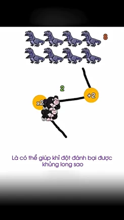 Giúp Khỉ Đột đánh bại khủng long