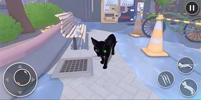 Little Kitty, Big City: Chú mèo đen biến cả thành phố thành sân chơi