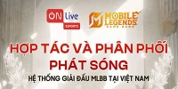 ON Live Esport hợp tác cùng Funtap Games để phát sóng giải đấu Mobile Legends: Bang Bang