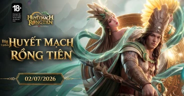 Lạc Long Quân và Âu Cơ chính thức xuất hiện trong game Bloodline: Dòng Máu Anh Hùng