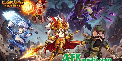 Cuồng Chiến Truyền Kỳ game cày cuốc hỗn độn cập bến làng game Việt