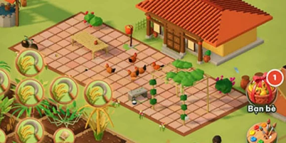 Xóm Nông Trại game mô phỏng nông trại 3D do người Việt phát triển