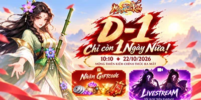 Tổng hợp gift code game Mộng Thiên Kiếm – DigiGames mới nhất trong tháng