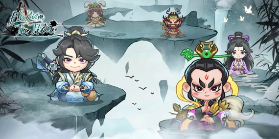 Phi Kiếm Tu Tiên game tap tap trừ yêu diệt ma cực cuốn về Việt Nam