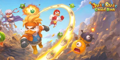 Quác Quác Chiến Binh game bắn trứng diệt quái, chiêu mộ chiến binh Vịt cực ngộ nghĩnh