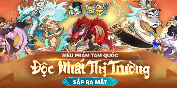 Tam Quốc Dị Tướng game đấu tướng chiến thuật cập bến thị trường Việt Nam