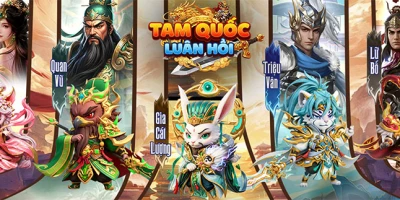 Tam Quốc Luân Hồi game đấu tướng kết hợp chủ đề Tam Quốc với thần thú cập bến Việt Nam