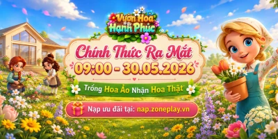 Vườn Hoa Hạnh Phúc – Gzone ấn định ngày ra mắt chính thức tại thị trường Việt Nam