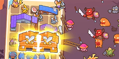 Thử thách bản thân phòng thủ bằng các công trình ngẫu nhiên với 3 game di động mới