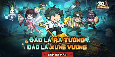 3Q Đào Đào Đào game idle thẻ tướng với chủ đề Tam Quốc kết hợp đạo mộ cập bến Việt Nam