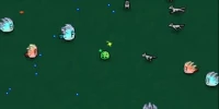 Điều khiển quái vật chiến đấu sinh tồn trước các quái vật trong game Reincarnated as a Monster