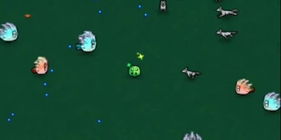 Điều khiển quái vật chiến đấu sinh tồn trước các quái vật trong game Reincarnated as a Monster