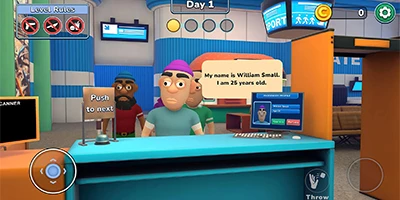 Làm nhân viên kiểm tra an ninh hàng không trong game Airport Control Security Sim