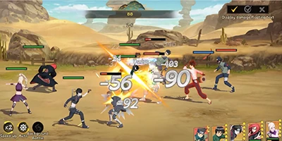 Cursed Seal: Awakening game đấu tướng theo phong cách loạn chiến lấy chủ đề Naruto