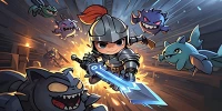 Hóa thân hiệp sĩ ngày đánh quái đêm mở hòm trong game Amazing Knight