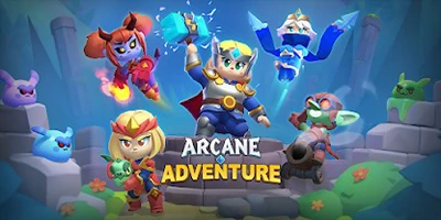 Arcane Adventure game phòng thủ chống lại bọn quái vật với cơ chế roguelike độc đáo