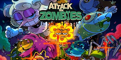 Bắn tiêu diệt bọn thây ma, ngăn chúng phá hàng rào trong game Attack on Zombies