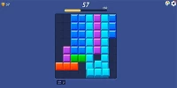 Blocky Blast Puzzle game giải đố xếp khối thành đầy hàng được lấy cảm hứng từ Tetris