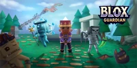 Blox Guardian game phòng thủ với đồ họa mang phong cách khối hộp low-poly