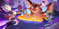 Tập hợp đội anh hùng phòng thủ trước các đợt động vật trong game BOOM BOOM TD