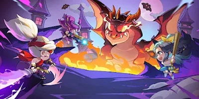 Tập hợp đội anh hùng phòng thủ trước các đợt động vật trong game BOOM BOOM TD