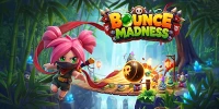 Điều khiển nhân vật bắn những quả bóng nảy tiêu diệt bọn kẻ thù trong game Bounce Madness