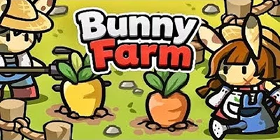 Trồng cà rốt để bảo vệ trang trại thỏ trước bọn thây ma trong game BunnyFarm: Zombie Defense