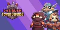 Chỉ huy các lính đánh thuê động vật trong việc phòng thủ tại game Cat Rush: Tower Defense