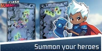 Triệu hồi những anh hùng tí hon chiến đấu với bọn quái vật tại game ClashSummon