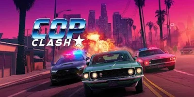 Cop Clash game arcade bắn ruồi đưa bạn điều khiển một chiếc xe cảnh sát