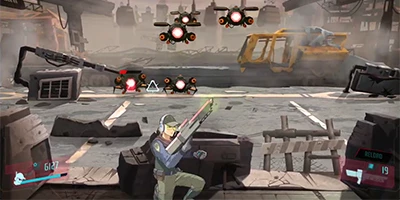 Chống lại bọn người máy để bảo vệ thành trì cuối cùng của nhân loại trong Cover Assault