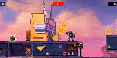 Cyberpunk Cats: Endless Runner game chạy vô tận chủ đề mèo chuột trong thế giới cyberpunk