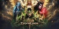 Dawn Gods game đấu tướng chiến thuật màn hình dọc với chủ đề đa thần thoại