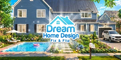 Tân trang lại những ngôi nhà trong game mô phỏng Dream Home Design: Fix & Flip