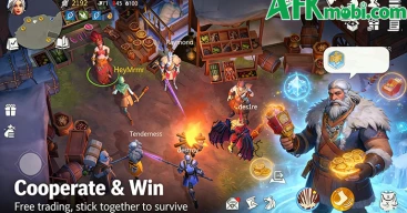 Sinh tồn giữa thế giới băng giá đồng thời nuôi rồng trong game Frostland Survival