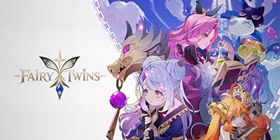 Điều khiển những cặp nữ nhân vật chiến đấu tiêu diệt bọn quái vật trong game Fairy Twins