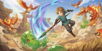 Săn bọn quái vật để phát triển nhân vật trong game nhập vai FANTASYxHUNTERS
