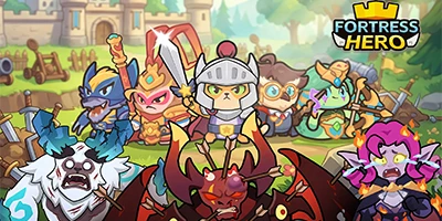 Fortress Hero game chiến thuật phòng thủ với cơ chế xếp trận hình kết hợp hợp nhất