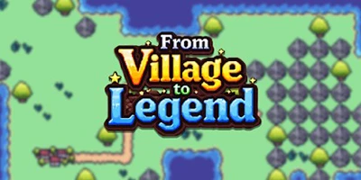 From Village to Legend game JRPG kết hợp phiêu lưu với phong cách đồ họa pixel hoài cổ
