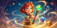 Gem Strick – Match 3 Puzzle game chiến thuật kết hợp xếp liên kết khối để chiến đấu