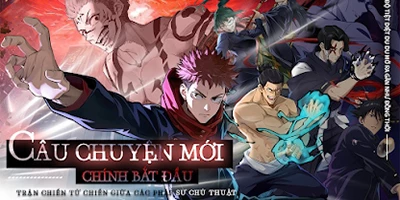 Giác Ngộ Thuật Chú game đấu tướng phong cách loạn chiến lấy chủ đề Jujutsu Kaisen