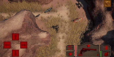 Vào vai một thổ dân da đỏ giữa bối cảnh miền Viễn Tây hoang dã trong game Hawkborough