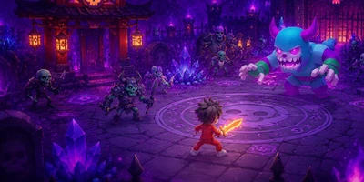 Thoát ra khỏi địa ngục bằng cách không ngừng phát triển trong game Hell Hero: Idle RPG